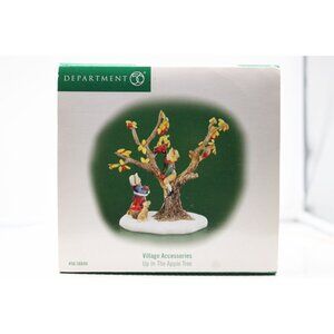 Dept 56 Village Accessory - Up In the Apple Tree